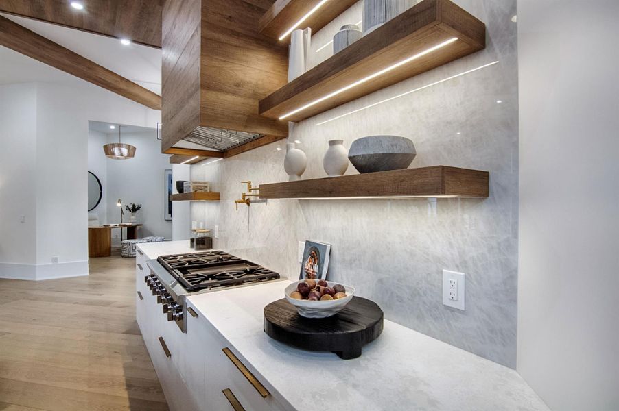 Close-up of interior finishes inside a home in , Wellington (Image 93).