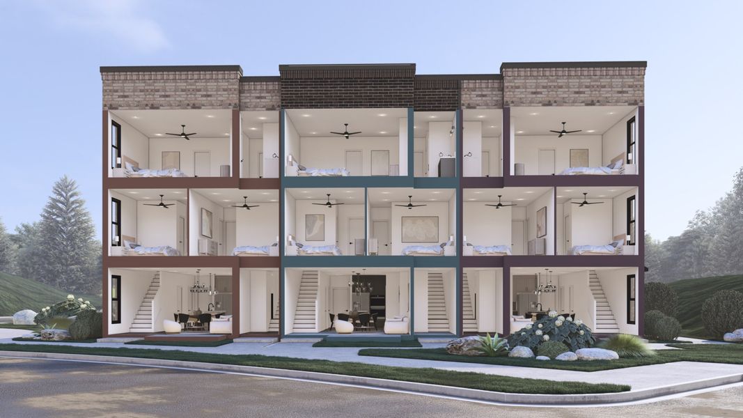 Condo located in Suwanee, GA showcasing its design and architecture (Image 4).