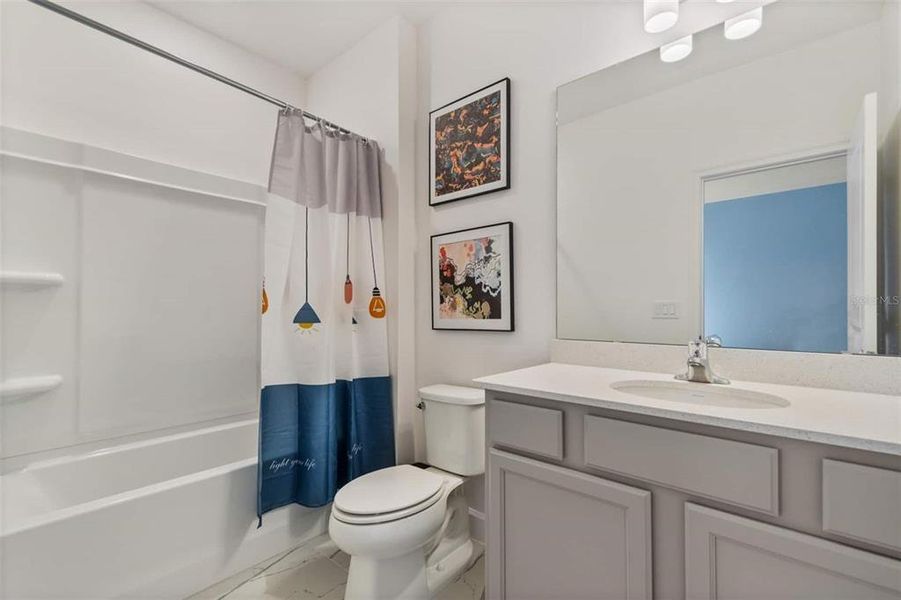 Furnished interior view inside a new home in , Kissimmee (Image 56).