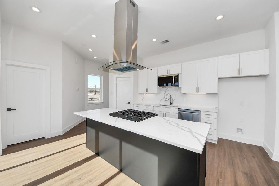 Furnished interior view inside a new home in , Houston (Image 4).