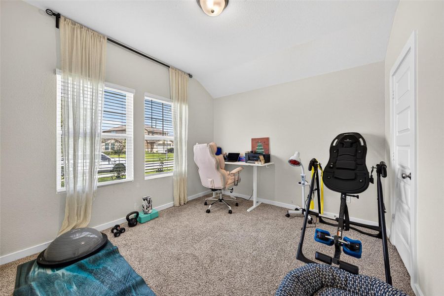 Furnished interior view inside a new home in Wall Street Village, Richmond (Image 5).