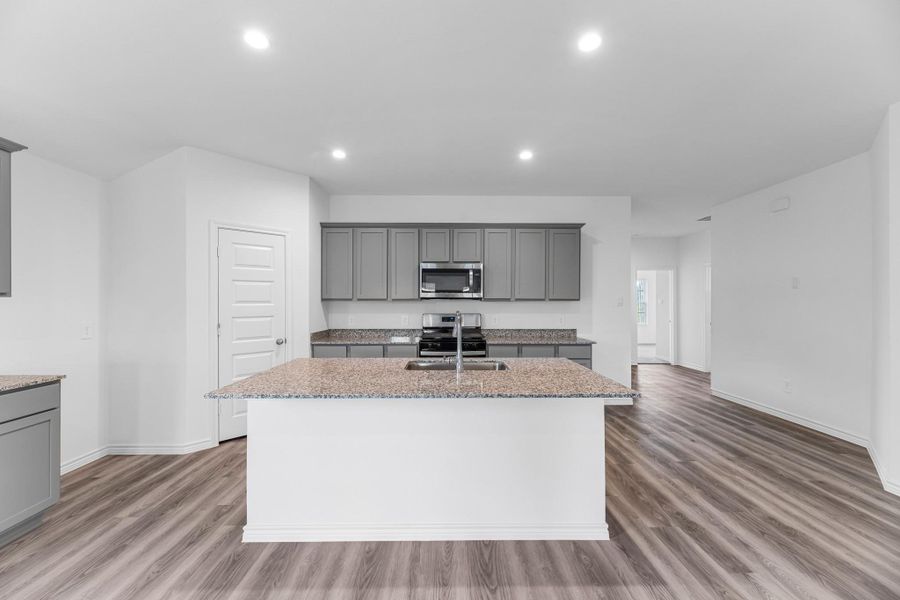 Furnished interior view inside a new home in Reserve at Mallard Lakes, Orange (Image 7). Furnished interior view inside a new home in Reserve at Mallard Lakes, Orange (Image 7).
