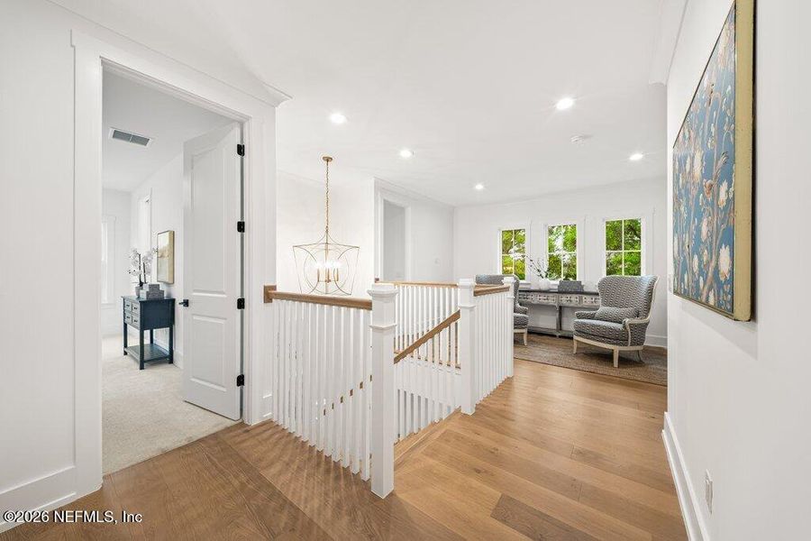 Furnished interior view inside a new home in , Jacksonville (Image 51).