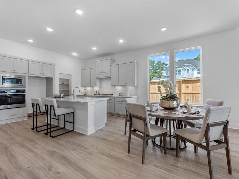 Furnished interior view inside a new home in Clopton Farms, Montgomery (Image 20).