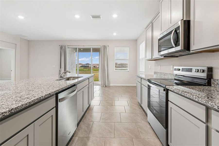 Furnished interior view inside a new home in Mirada, San Antonio (Image 7).