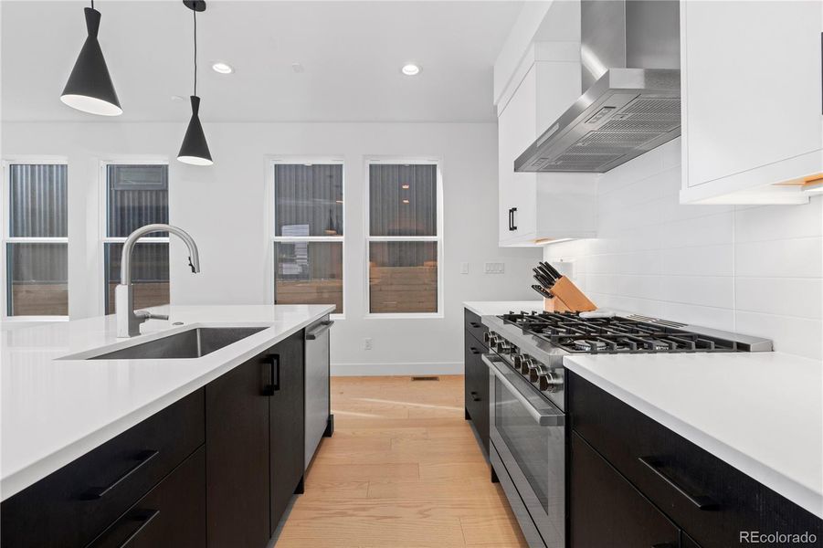 Furnished interior view inside a new home in , Denver (Image 31).