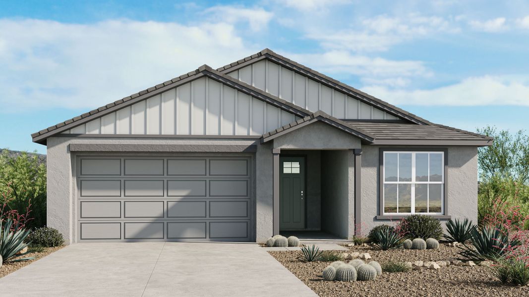 Representative exterior photo of a completed home built from the Essence by Taylor Morrison in Ladera Trails, Peoria, AZ (Image 4).