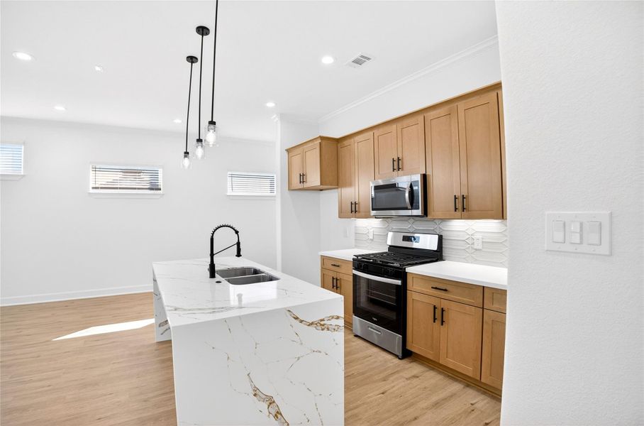 Furnished interior view inside a new home in , Houston (Image 5).