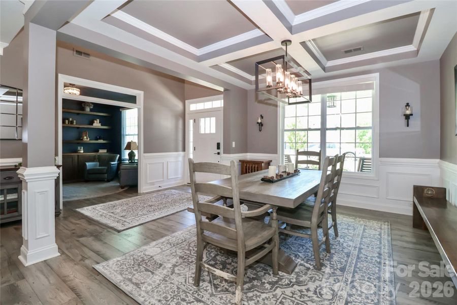 Furnished interior view inside a new home in Falls Cove, Troutman (Image 15).