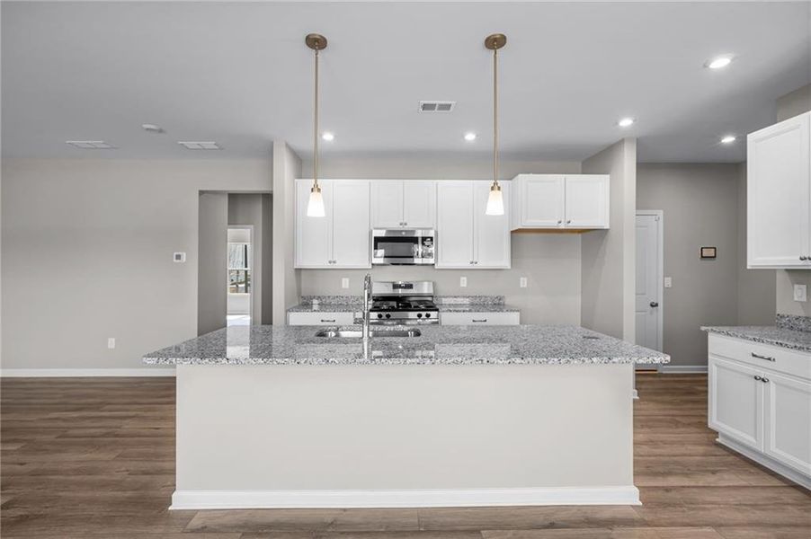 Furnished interior view inside a new home in Twin Lakes, Hoschton (Image 16).