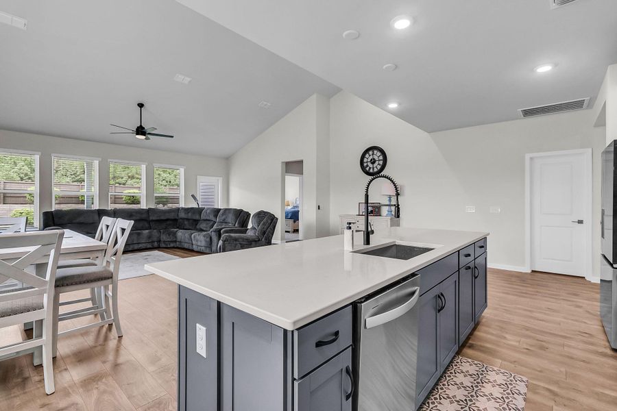 Furnished interior view inside a new home in The Groves of Berkeley, Moncks Corner (Image 11).