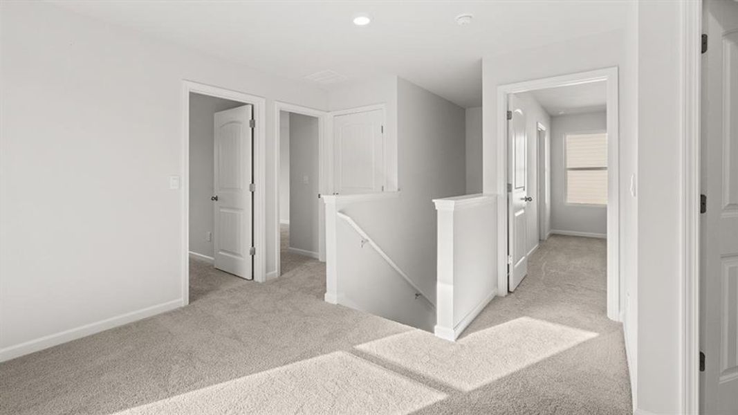 Spacious, unfurnished interior of a new home in Parkside at Carter Grove, Cartersville (Image 26).