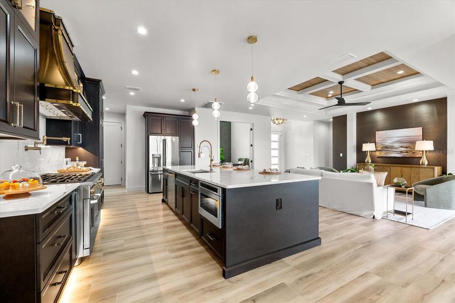 Furnished interior view inside a new home in , Port Charlotte (Image 55).