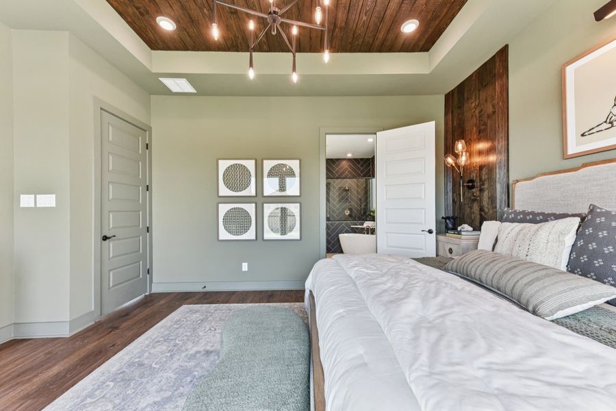Furnished interior view inside a new home in The Grove at Blackhawk, Pflugerville (Image 79). Furnished interior view inside a new home in The Grove at Blackhawk, Pflugerville (Image 79).