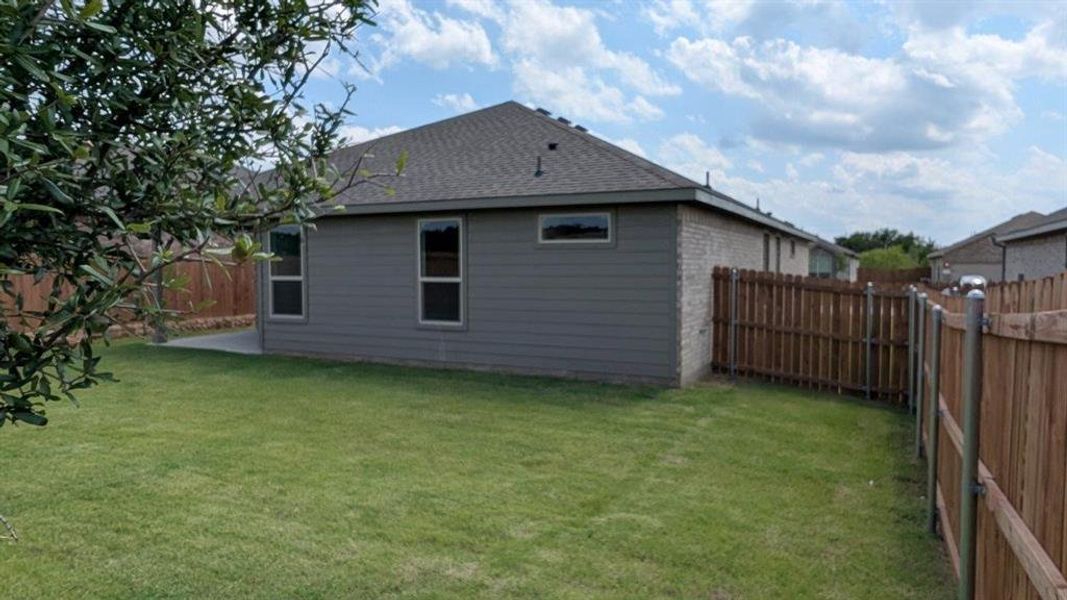 Front exterior of a new home in Lankford Farms, Cleburne, TX, highlighting curb appeal (Image 10).