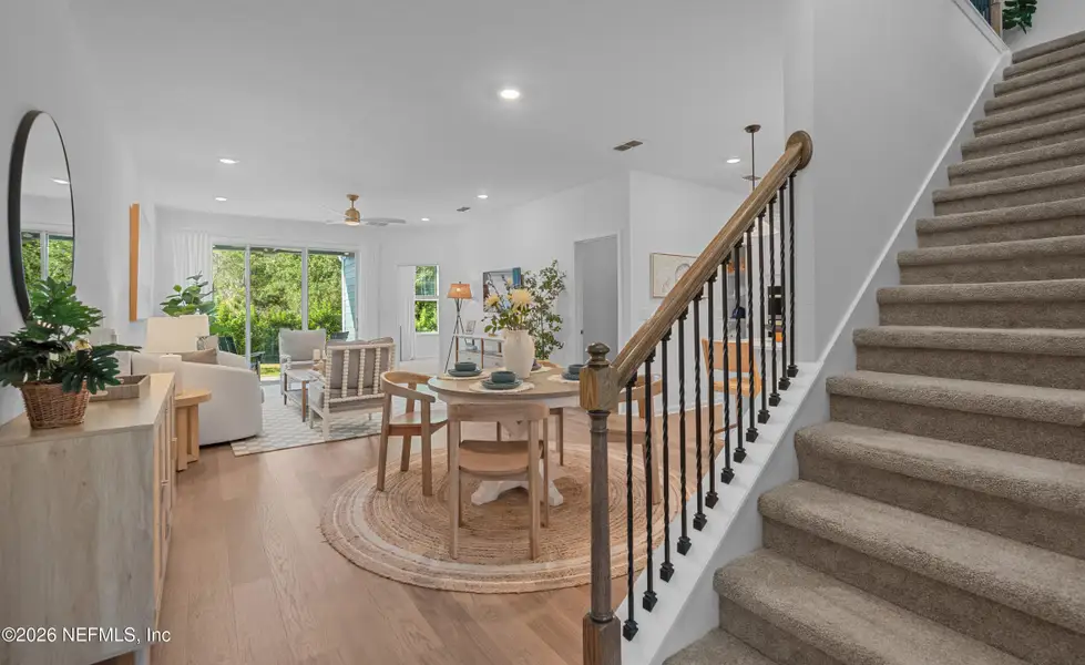 Furnished interior view inside a new home in , Palm Coast (Image 7).