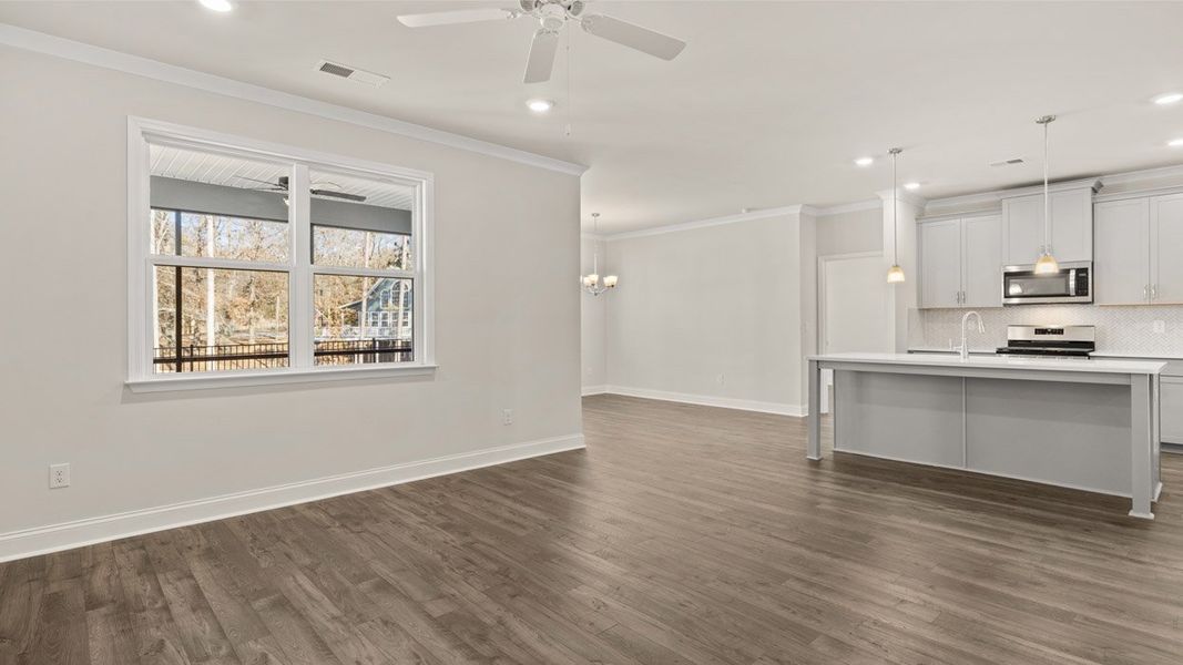 Spacious, unfurnished interior of a new home in Oak Ridge Meadows - Active Adult, Locust Grove (Image 18). Spacious, unfurnished interior of a new home in Oak Ridge Meadows - Active Adult, Locust Grove (Image 18).