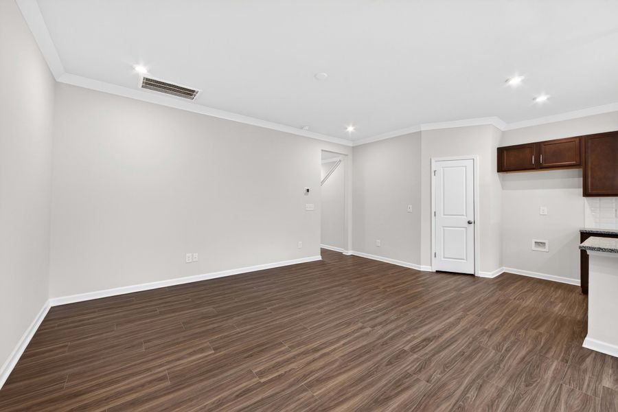 Spacious, unfurnished interior of a new home in Fifteen 15 Cannon, Charlotte (Image 20). Spacious, unfurnished interior of a new home in Fifteen 15 Cannon, Charlotte (Image 20).