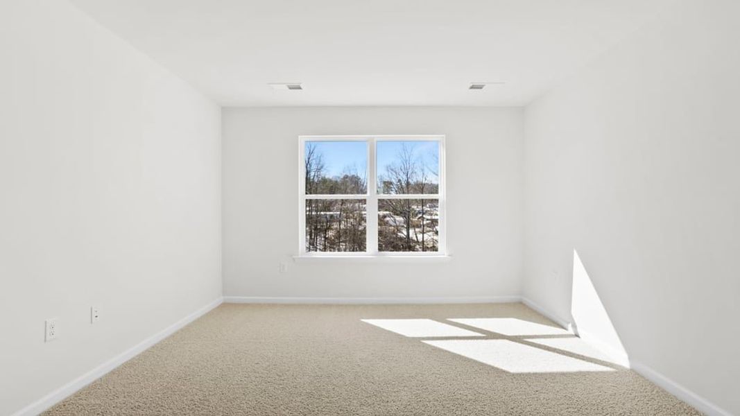 Spacious, unfurnished interior of a new home in Village Grove, Greenville (Image 30).