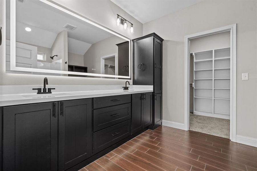 Furnished interior view inside a new home in , Lindale (Image 3). Furnished interior view inside a new home in , Lindale (Image 3).