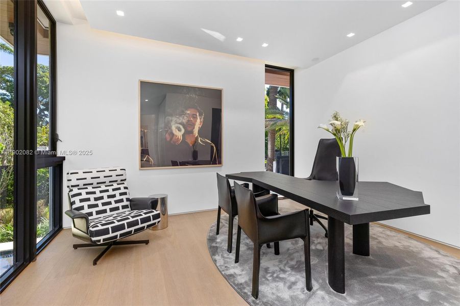 Furnished interior view inside a new home in , Miami Beach (Image 31). Furnished interior view inside a new home in , Miami Beach (Image 31).