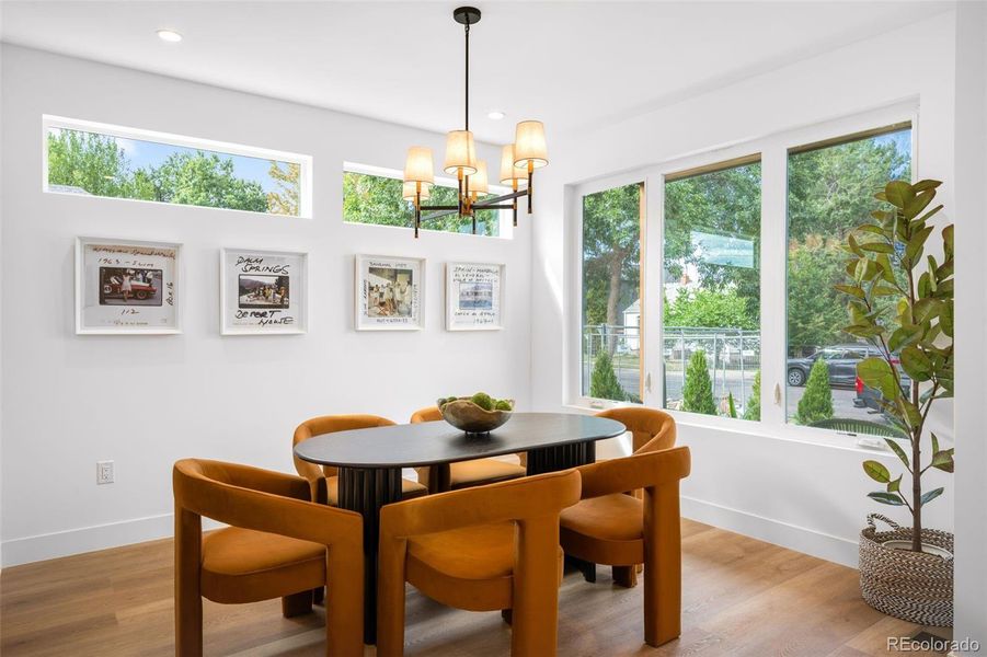 Furnished interior view inside a new home in , Englewood (Image 8).
