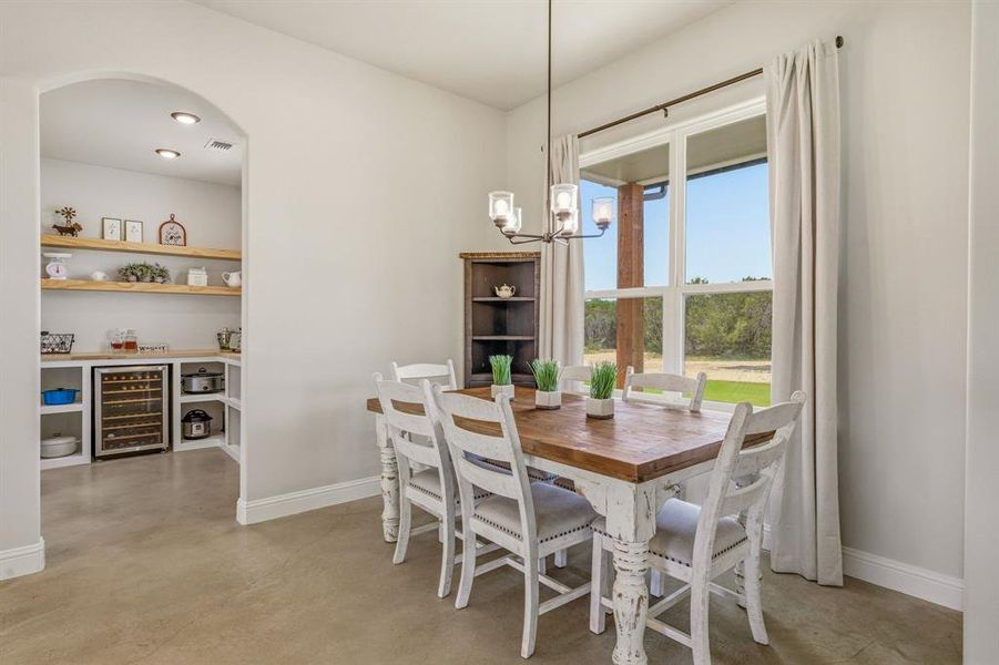 Furnished interior view inside a new home in , Bluff Dale (Image 9).