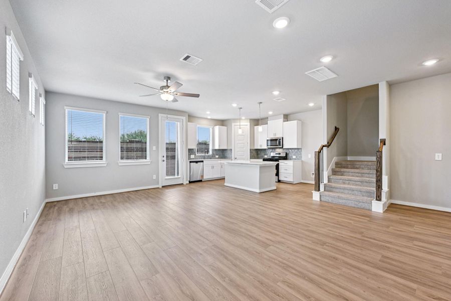 Photo is not of the actual home, but is an inspirational photo of builder’s model home and may depict options, furnishings, and/or decorator features that are not included