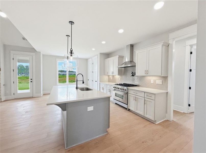 Furnished interior view inside a new home in , Rydal (Image 17). Furnished interior view inside a new home in , Rydal (Image 17).