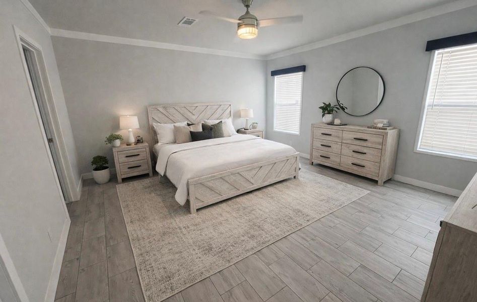 Primary bedroom