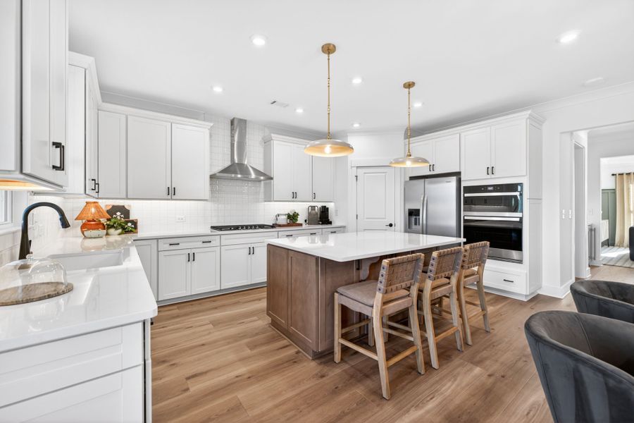 Representative furnished interior of a home built from the Riverton by Pulte Homes in Riversprings, Dacula (Image 42).