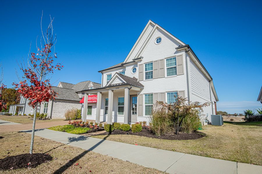 Representative exterior photo of a completed home built from the Worthington by Grant & Co in White Oak, Arlington, TN (Image 25).