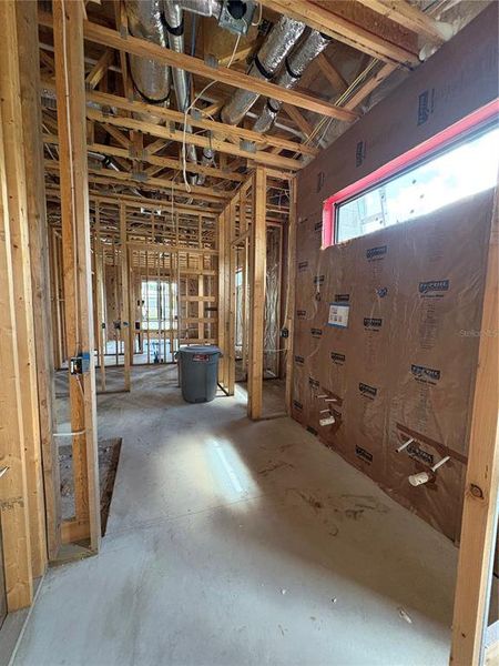 In-progress construction of a new home in College Park, Orlando, FL (Image 9).