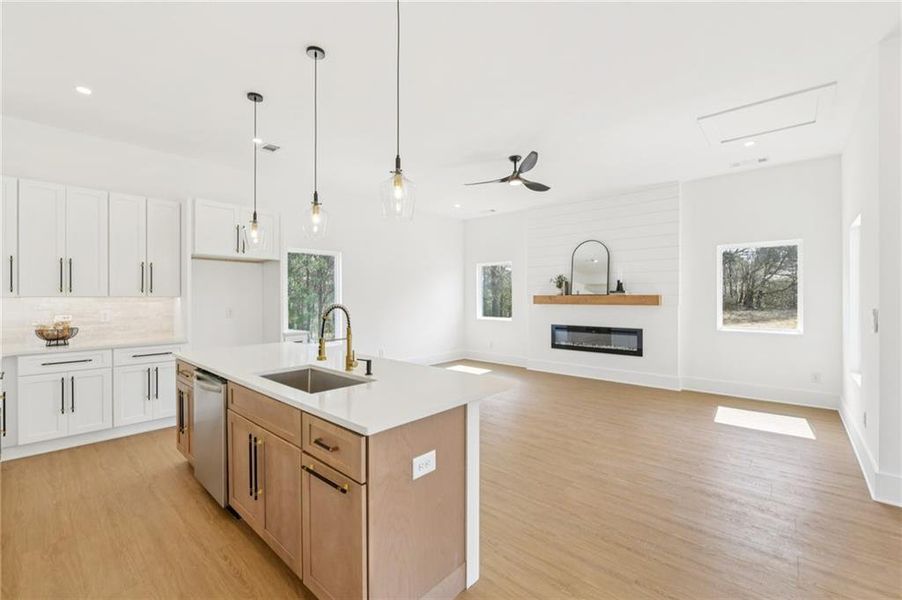 Furnished interior view inside a new home in , Loganville (Image 11).