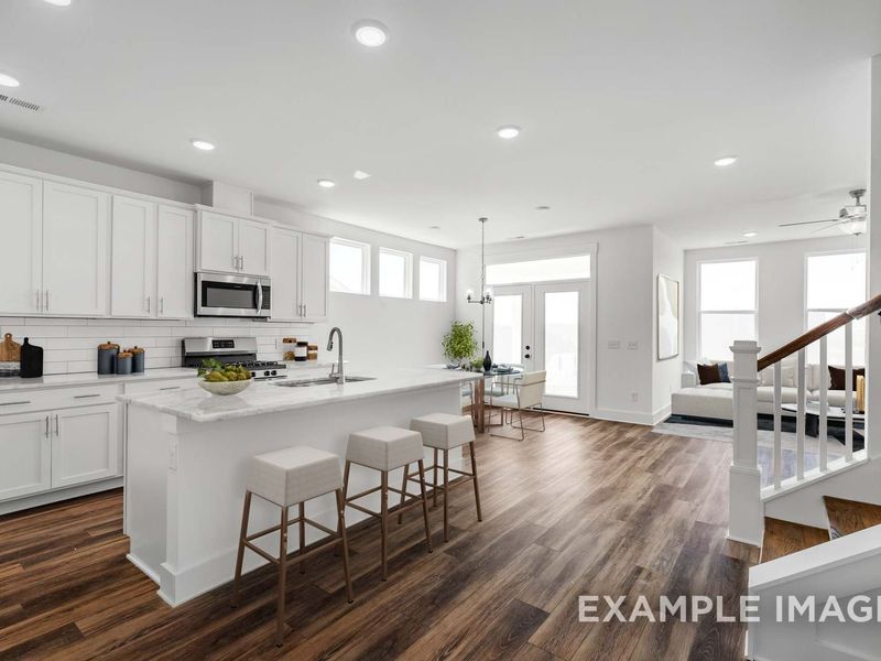 Representative furnished interior of a home built from the The Ash A by Davidson Homes LLC in Woods Crossing, Gallatin (Image 7). Representative furnished interior of a home built from the The Ash A by Davidson Homes LLC in Woods Crossing, Gallatin (Image 7).
