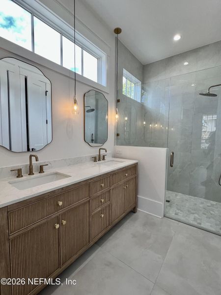 Furnished interior view inside a new home in , Jacksonville (Image 57).