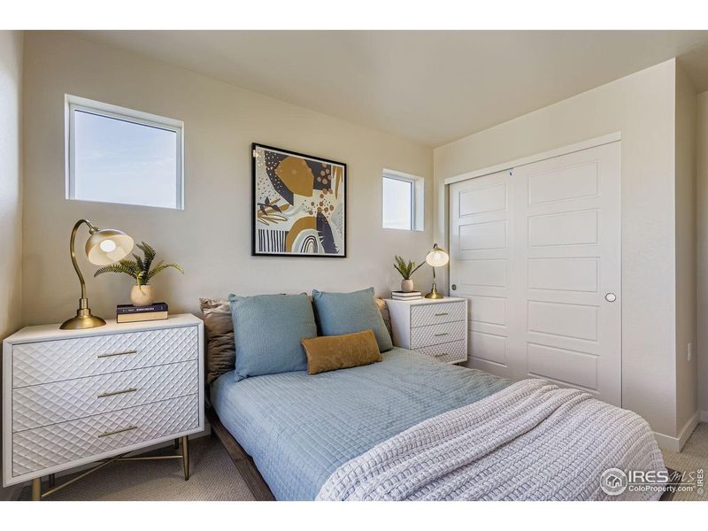 Furnished interior view inside a new home in Baseline, Broomfield (Image 30).
