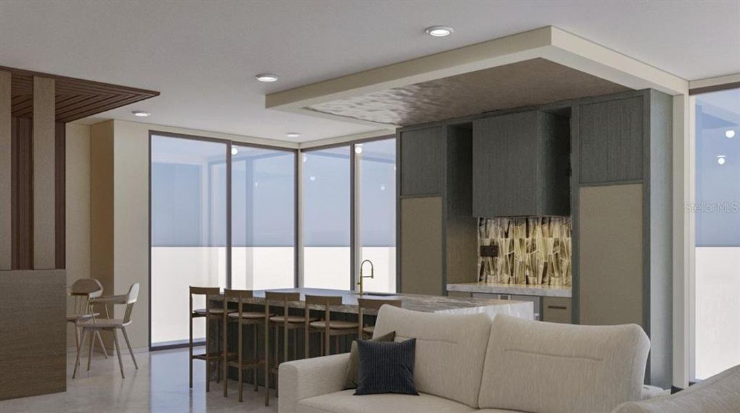 Furnished interior view inside a new home in , Odessa (Image 4).