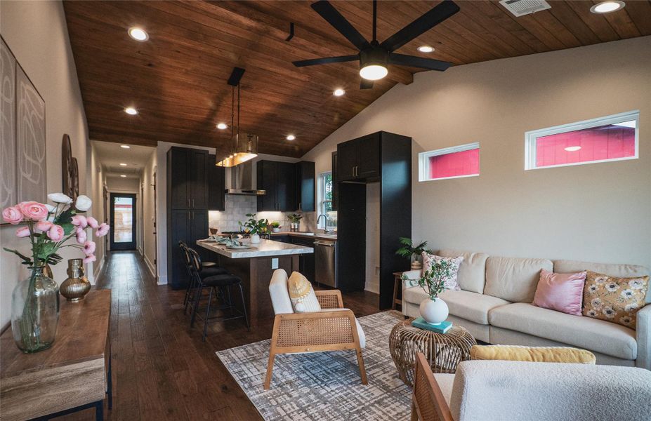 Furnished interior view inside a new home in , Austin (Image 3).