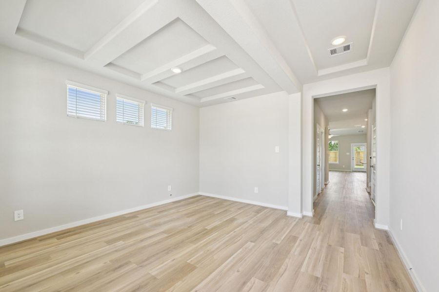 Spacious, unfurnished interior of a new home in Sundance Cove - Premier Series, Crosby (Image 27).