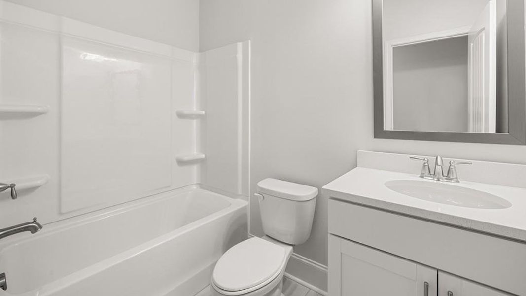 Furnished interior view inside a new home in Butner Estates, South Fulton (Image 10).