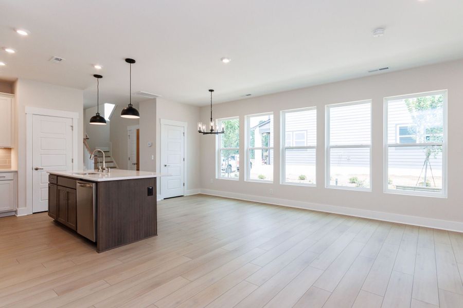 The Whitmer - Family Room The Whitmer - Family Room