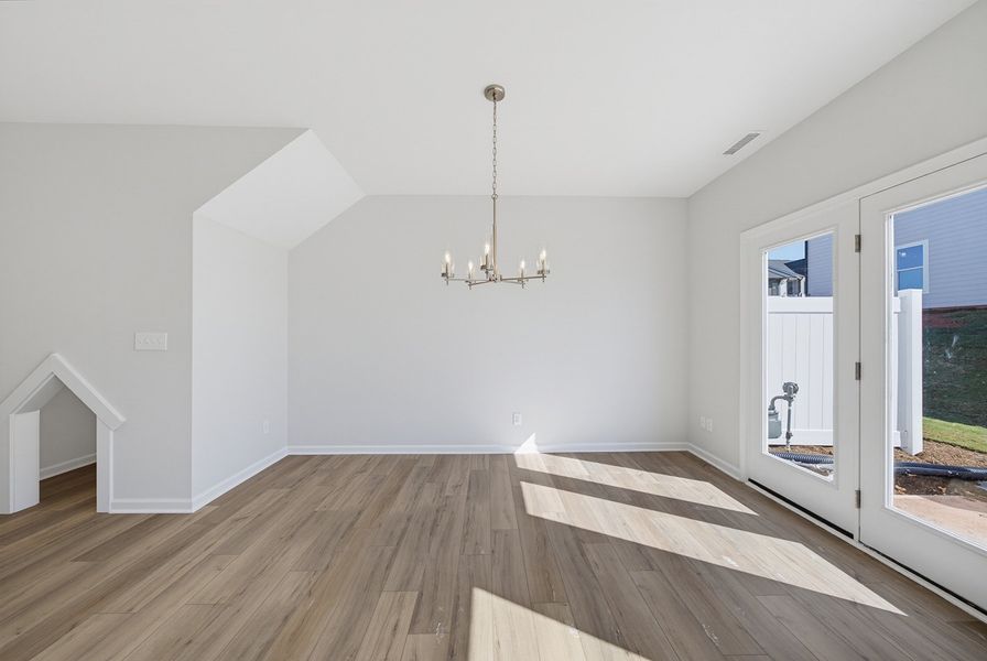 Spacious, unfurnished interior of a new home in Sweetbrier, Durham (Image 16).