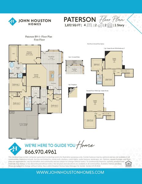 Paterson B9-1 Floor Plan