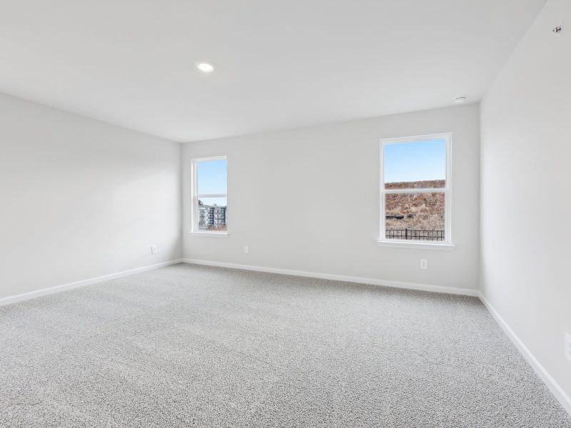 Spacious, unfurnished interior of a new home in Brooks Lake, Loganville (Image 16). Spacious, unfurnished interior of a new home in Brooks Lake, Loganville (Image 16).