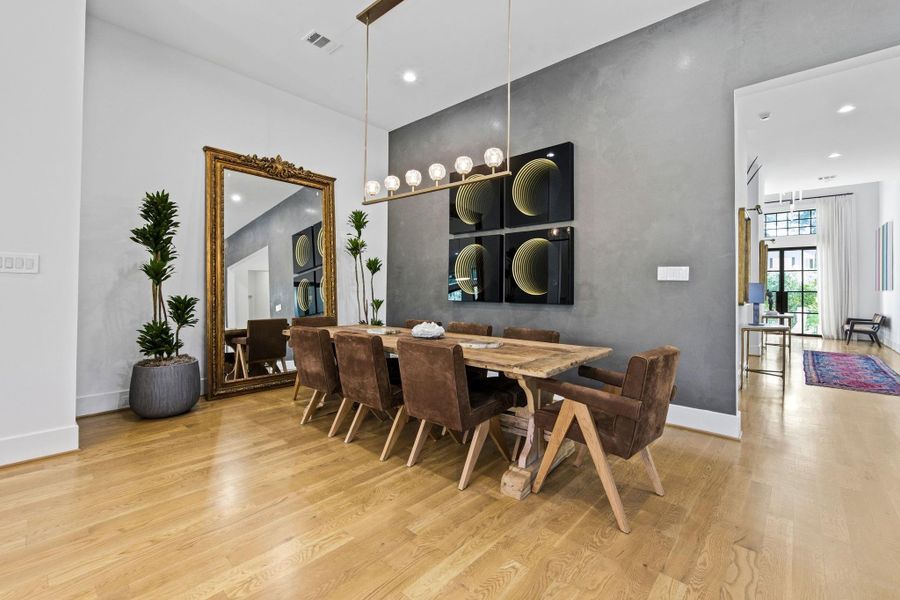 Furnished interior view inside a new home in , Houston (Image 14).