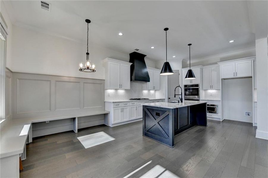 Furnished interior view inside a new home in , Buford (Image 6).