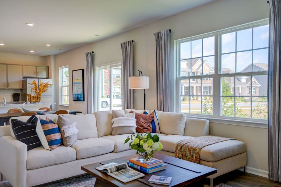 Representative furnished interior of a home built from the PENWELL by D.R. Horton in West New Bern, New Bern (Image 15).