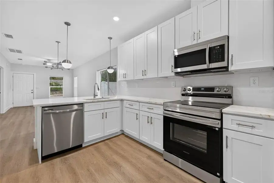 Furnished interior view inside a new home in , Tampa (Image 3).