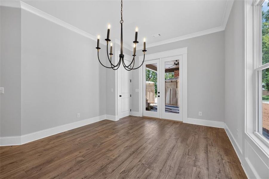 Spacious, unfurnished interior of a new home in , Flowery Branch (Image 52).